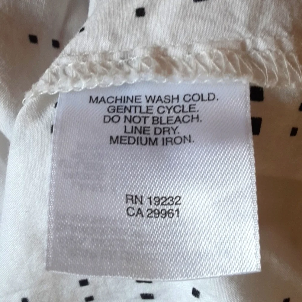 White Button-Up Women's Top (Alfred Dunner)